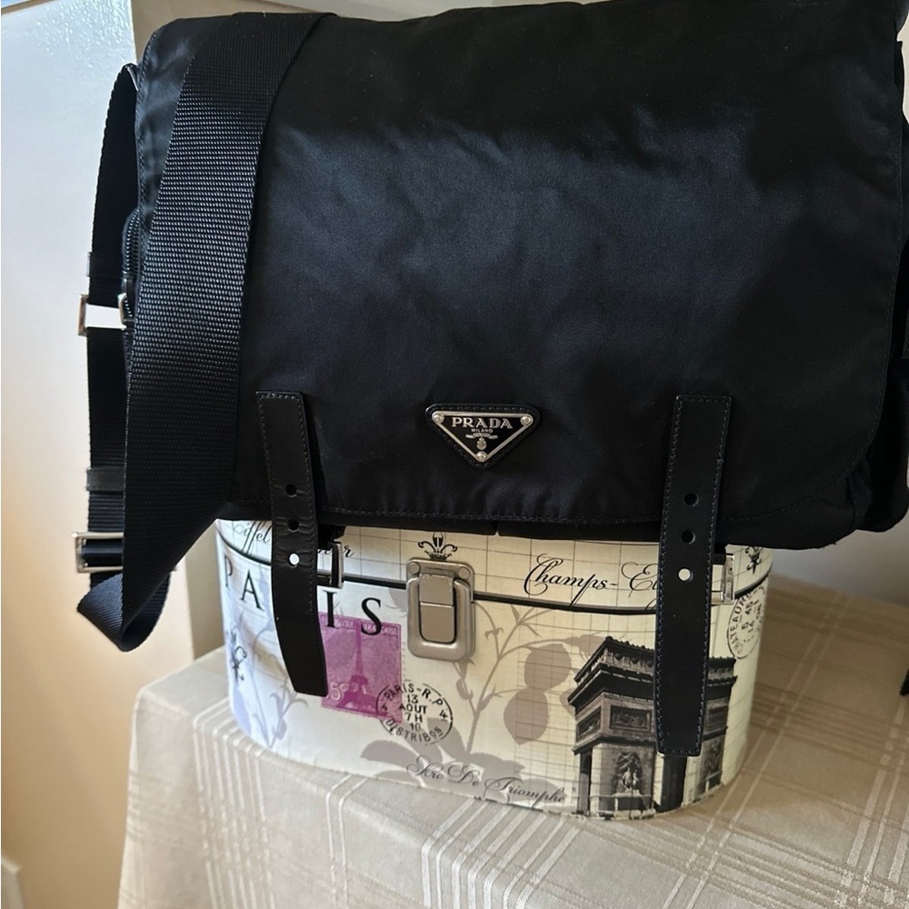 Prada Nylon Messenger Crossbody